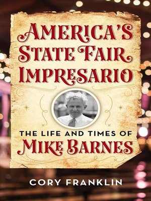 cover image of America's State Fair Impresario